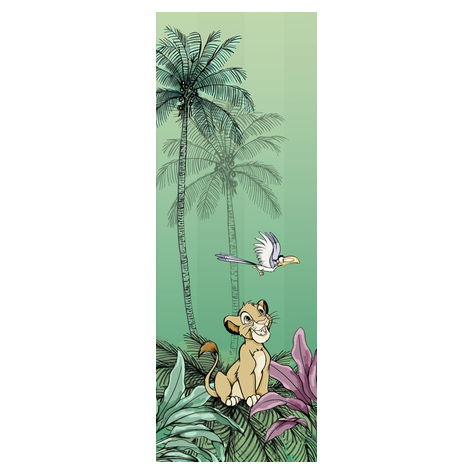 Carta Da Parati Adesiva Fotografica  - Jungle Simba - Dimensioni 100 X 280 Cm