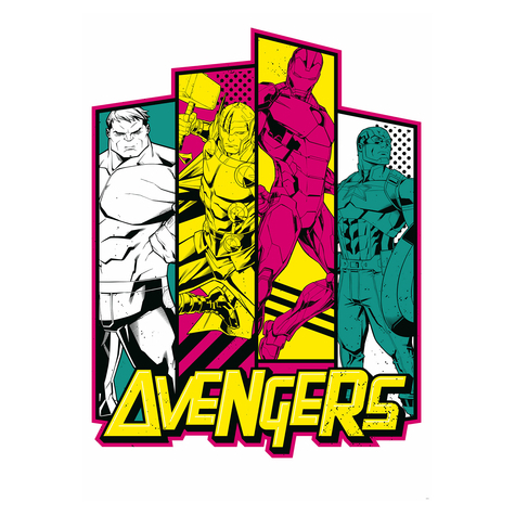 Carta Da Parati Adesiva Fotografica  - Avengers Flash - Dimensioni 200 X 280 Cm