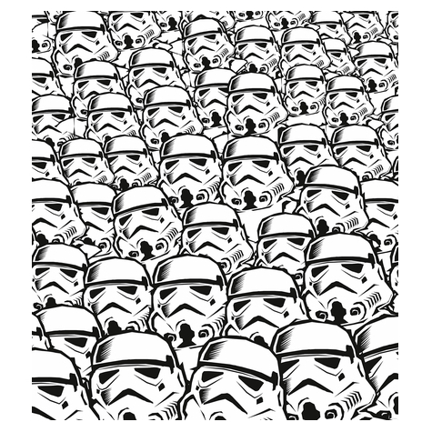 Carta Da Parati Adesiva Fotografica  - Star Wars Stormtrooper Swarm - Dimensioni 250 X 280 Cm