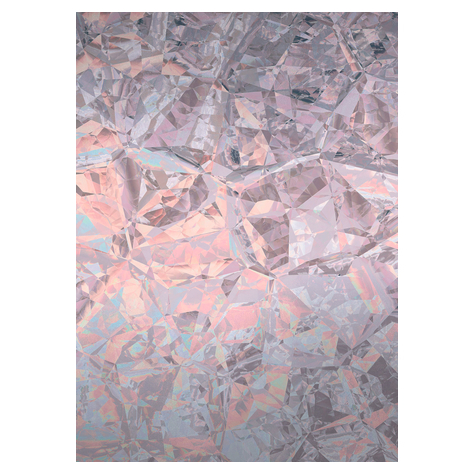 Carta Da Parati Adesiva Fotografica  - Cristalli - Dimensioni 200 X 280 Cm