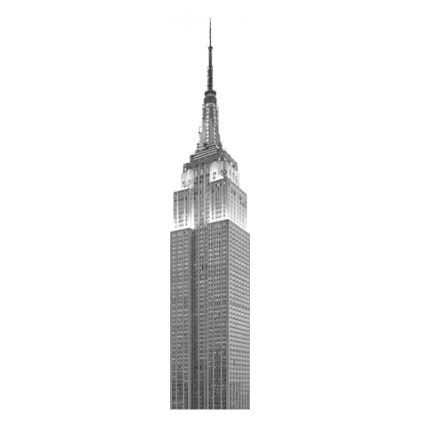 Carta Da Parati Adesiva Fotografica  - Empire State Building - Dimensioni 50 X 250 Cm