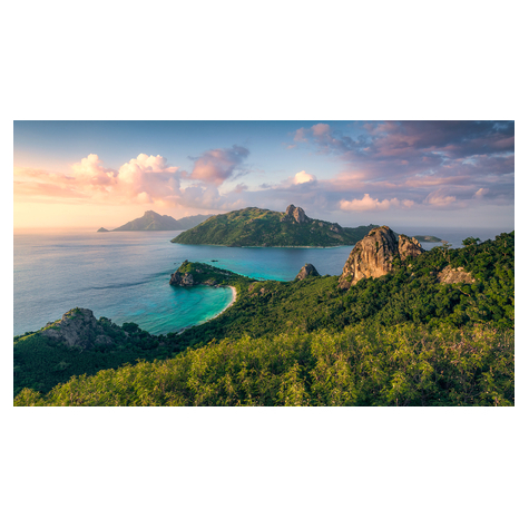 Carta Da Parati Adesiva Fotografica  - Monkey Island - Dimensioni 350 X 200 Cm