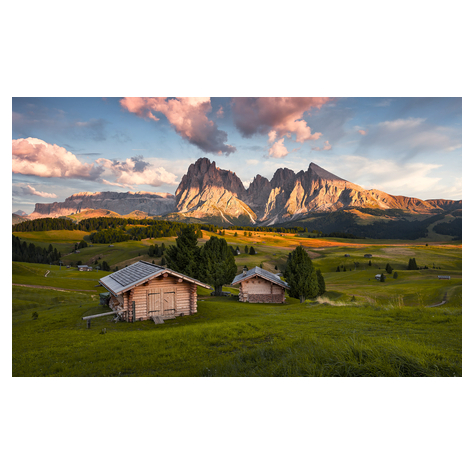 Carta Da Parati Adesiva Fotografica  - Dolomite Dream - Dimensioni 450 X 280 Cm