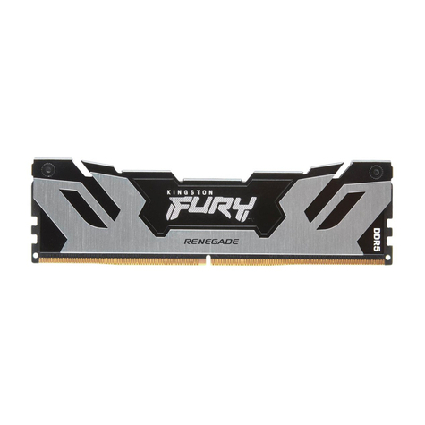 Kingston Renegade Ddr5 32gb 6000mt/S Cl32 Argento/Nero Xmp Kf560c32rs-32