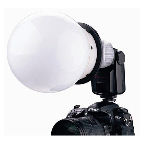 Falcon Eyes Diffuser Ball Fga-Db150 15 Cm For Speedlite Camera Flash