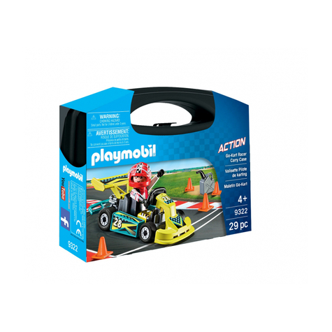 Playmobil Action - Custodia Per Go-Cart Racer (9322)