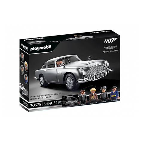 Playmobil Aston Martin James Bond Db5 - Edizione Goldfinger (70578)