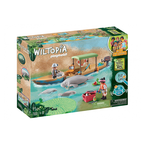 Playmobil Wiltopia - Gita In Barca Ai Laghi (71010)
