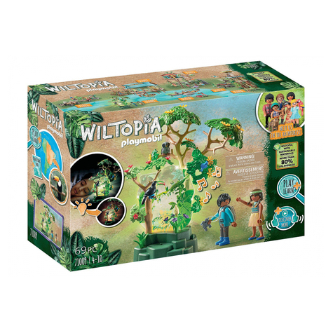 Playmobil Wiltopia - Luce Notturna Della Foresta Pluviale (71009)