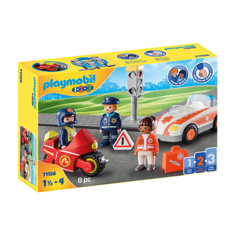 Playmobil 1.2.3 - Eroi Di Tutti I Giorni (71156)