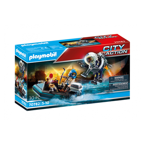 Playmobil City Action - Jetpack Della Polizia (70782)