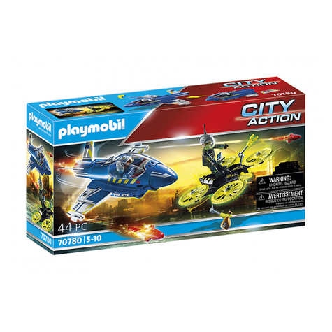 Playmobil City Action - Inseguimento Del Drone Della Polizia (70780)