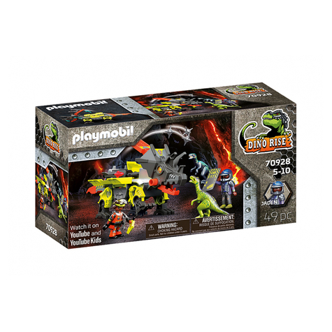 Playmobil Dino Rise - Macchina Da Combattimento Robo-Dino (70928)