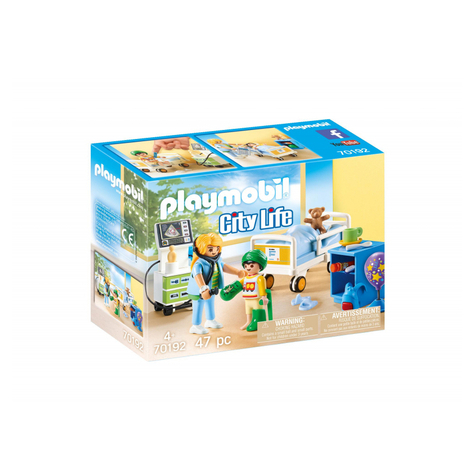 Playmobil City Life - Infermeria Per Bambini (70192)