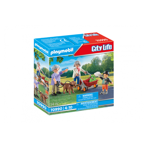 Playmobil City Life - Nonni Con Nipote (70990)