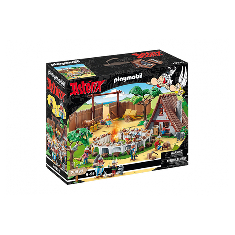 Playmobil Asterix Gros Village Feast (70931)