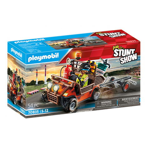 Playmobil Air Stuntshow - Servizio Di Riparazione Mobile (70835)