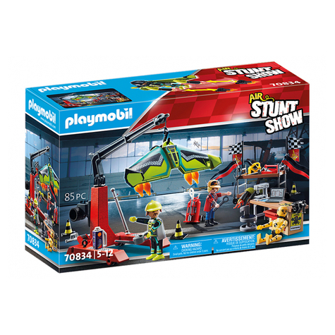 Playmobil Air Stuntshow - Stazione Di Servizio (70834)