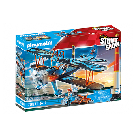 Playmobil Air Stuntshow - Biplano Phix (70831)