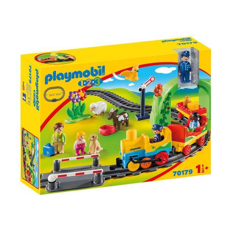 Playmobil 1.2.3 - La Mia Prima Ferrovia (70179)