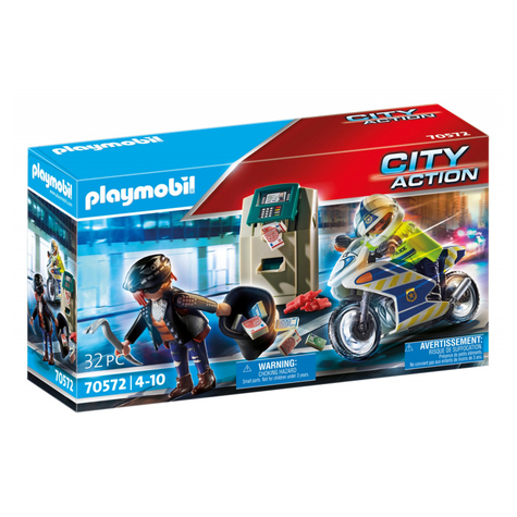 Playmobil City Action - Moto Della Polizia (70572)