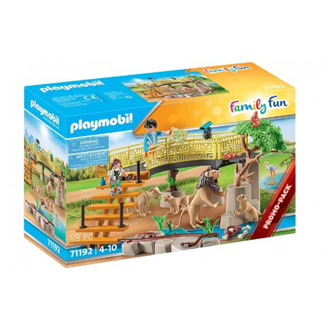 Playmobil Family Fun - Len In Un Recinto Esterno (71192)