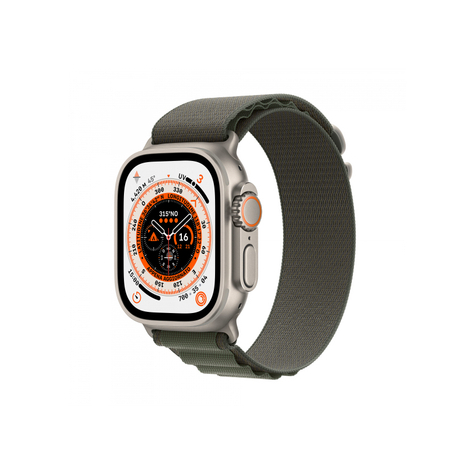 Apple Watch Ultra Gps + Cellular 49mm Titanio Verde Alpine Loop Mqfn3fd/A