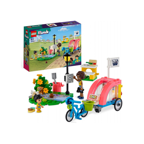 Lego Friends - Cane Di Salvataggio In Bicicletta (41738)