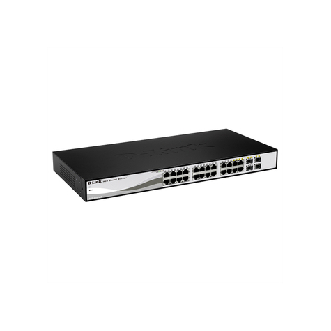Switch Intelligente D-Link 24 X 10/100/1000 (Poe+)+ 4x Combo Gigabit Dgs-1210-24p/E