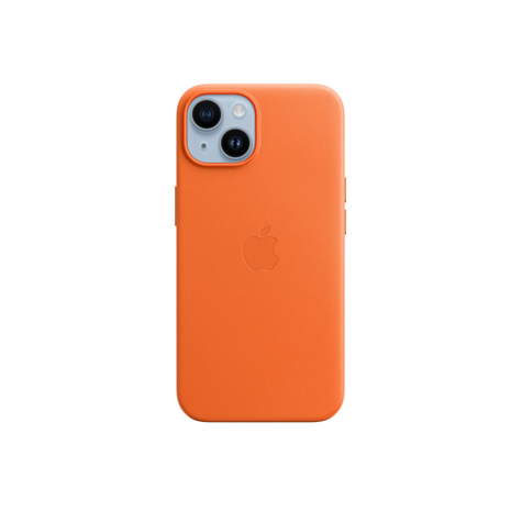 Custodia In Pelle Per Apple Iphone 14 Con Magsafe Arancione Mpp83zm/A