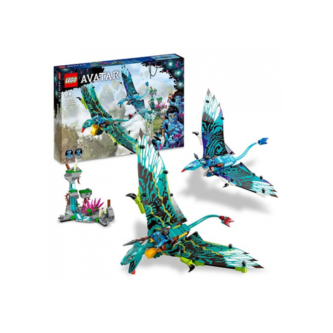 Lego Avatar - Il Primo Volo Di Jake E Neytiri Su Un Banshee (75572)
