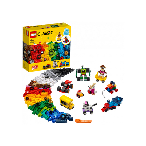 Lego Classic - Scatola Di Mattoncini Con Rern, 653 Pezzi (11014)