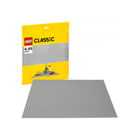 Lego Classic - Piatto Da Costruzione Grigio 48x48 (10701)