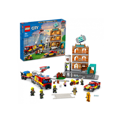 Lego City - Vigili Del Fuoco Con Pompieri (60321)