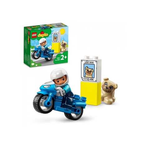 Lego Duplo - Moto Della Polizia (10967)