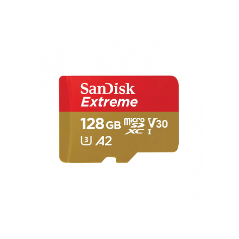 Scheda Sandisk Extreme Microsdxc 128gb Sdsqxaa-128g-Gn6gn