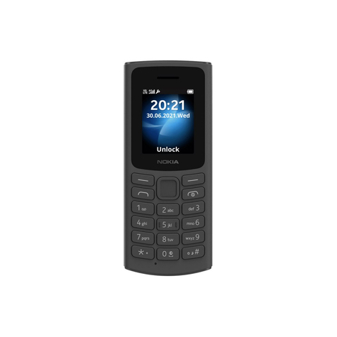 Nokia 105 4g Nero Dual Sim 16vegb01a08