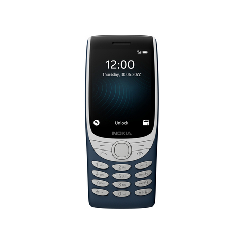 Nokia 8210 4g Telefono Fisso Blu No8210-B4g