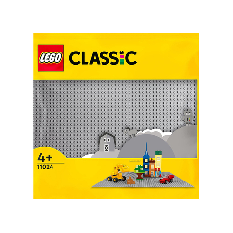 Lego Classic - Piatto Da Costruzione Grigio 48x48 (11024)