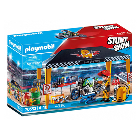 Playmobil Stunt Show - Tenda Officina (70552)