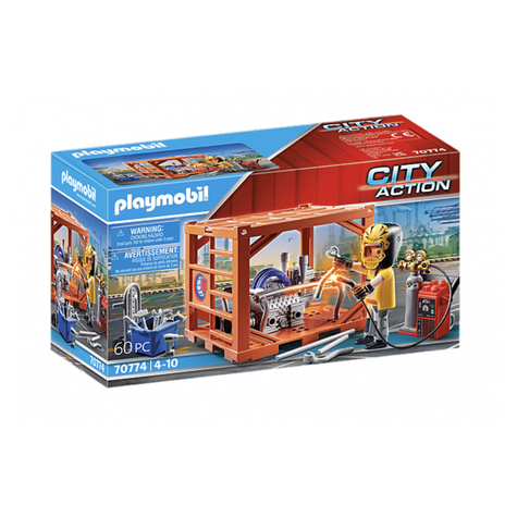 Playmobil City Action - Produzione Di Container (70774)