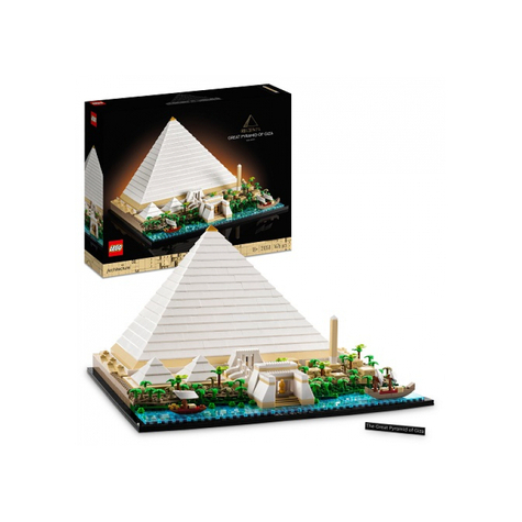 Architettura Lego - Grande Piramide Di Giza (21058)