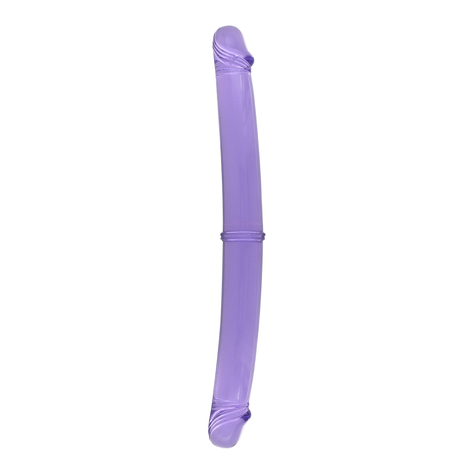 Dildo Doppio : Twinzer 12 Double Dong Purple