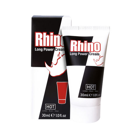 Creme Gel Lozioni Spray Puissance : Hot Rhino Long Power Cream 30ml