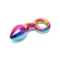 Dildo : Sensual Multi Colourot Glass Kaleigh Dildo