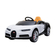 Veicolo Per Bambini - Auto Elettrica Bugatti Chiron - Licenza - 12v7ah, 2 Motori- 2,4ghz Telecomando, Mp3, Sedile In Pelle+Eva-Bianco