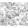 Carta Da Parati Adesiva Fotografica  - Aiuola - Dimensioni 300 X 250 Cm