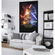 Carta Da Parati Adesiva Fotografica  - Poster Ufficiale Del Film Star Wars Ep7 - Dimensioni 120 X 200 Cm